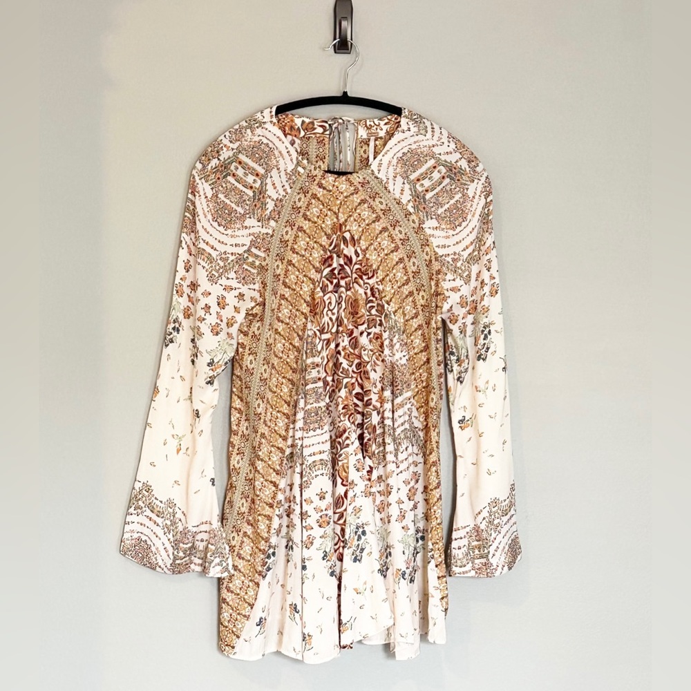 Free People Long Sleeve Tunic Dress